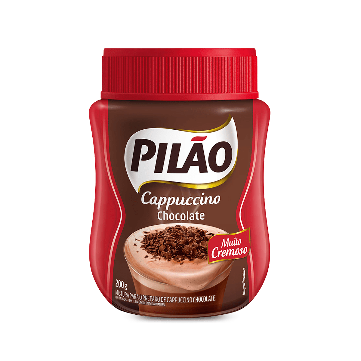 Cappuccino Chocolate 200g Pilão